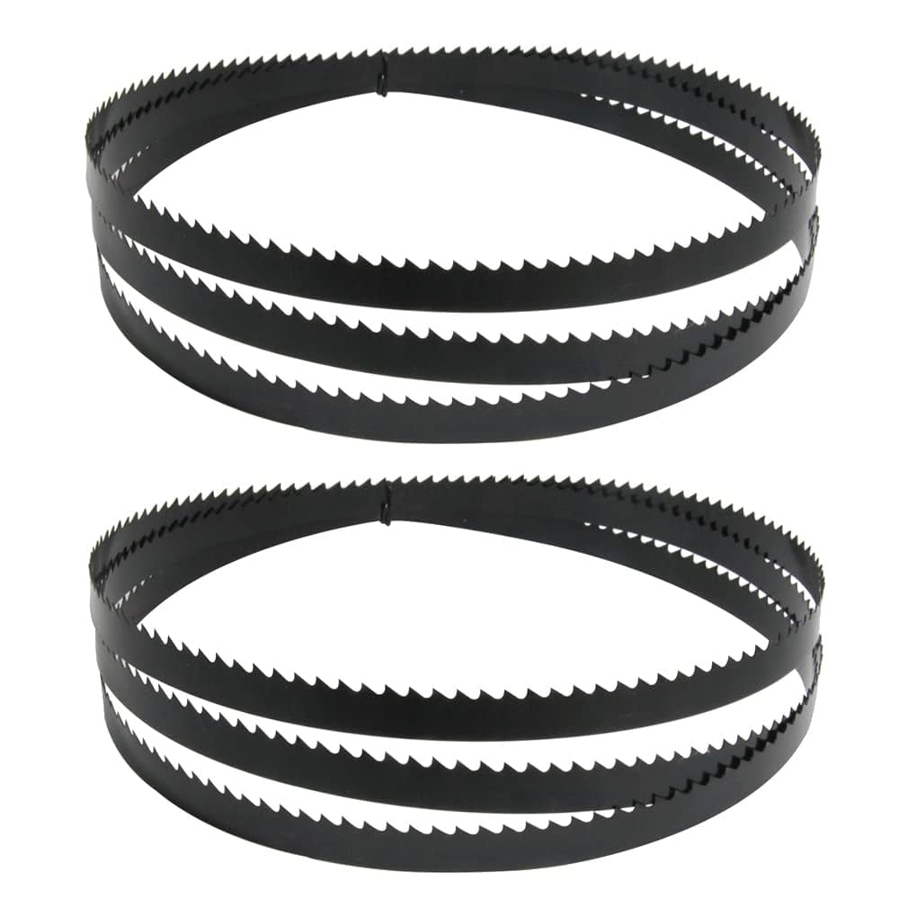 FOXBC 72 Inch x 1/2 Inch x 6 TPI Bandsaw Blades Wood Cutting